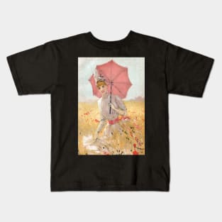 Summer by Jan Van Beers Kids T-Shirt